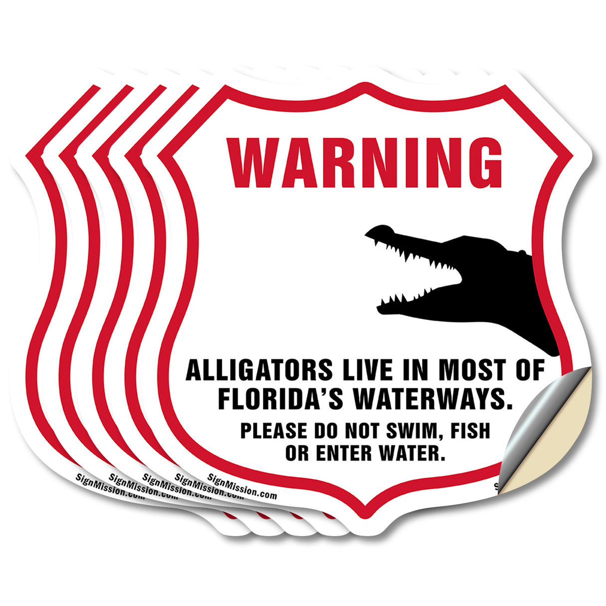 Alligator Warning Warning Alligators Live In Most Of Florida's Waterways. Please Do Not Swim Fish Or Enter Water