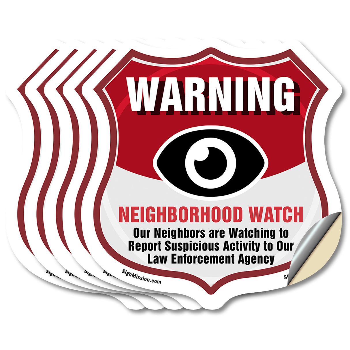 Neighborhood Crime Watch Warning Our Neighbors Are Watching To Report Suspicious Activity To Our Law Enforcement Agency