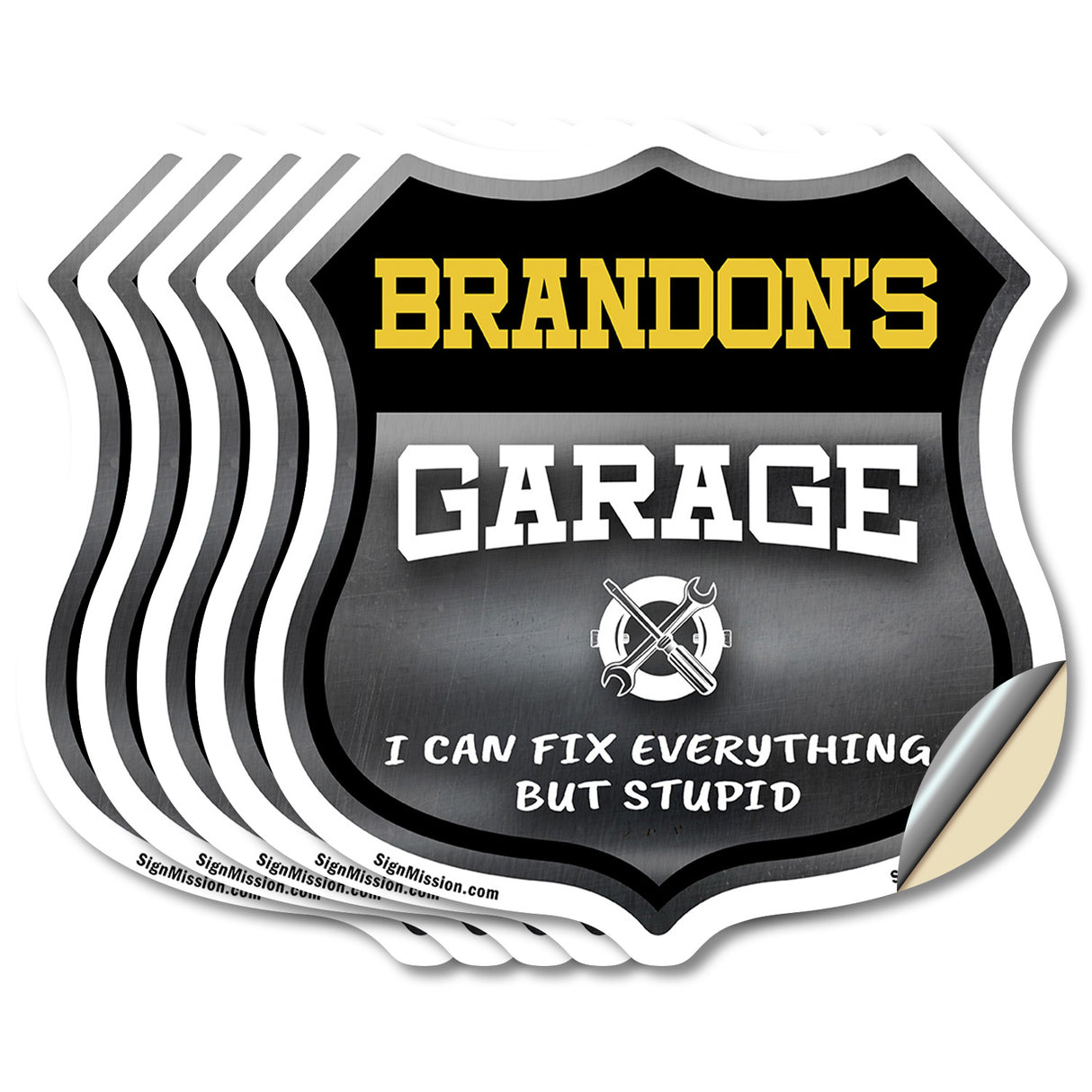 Brandon's Garage I Can Fix Everything But Stupid