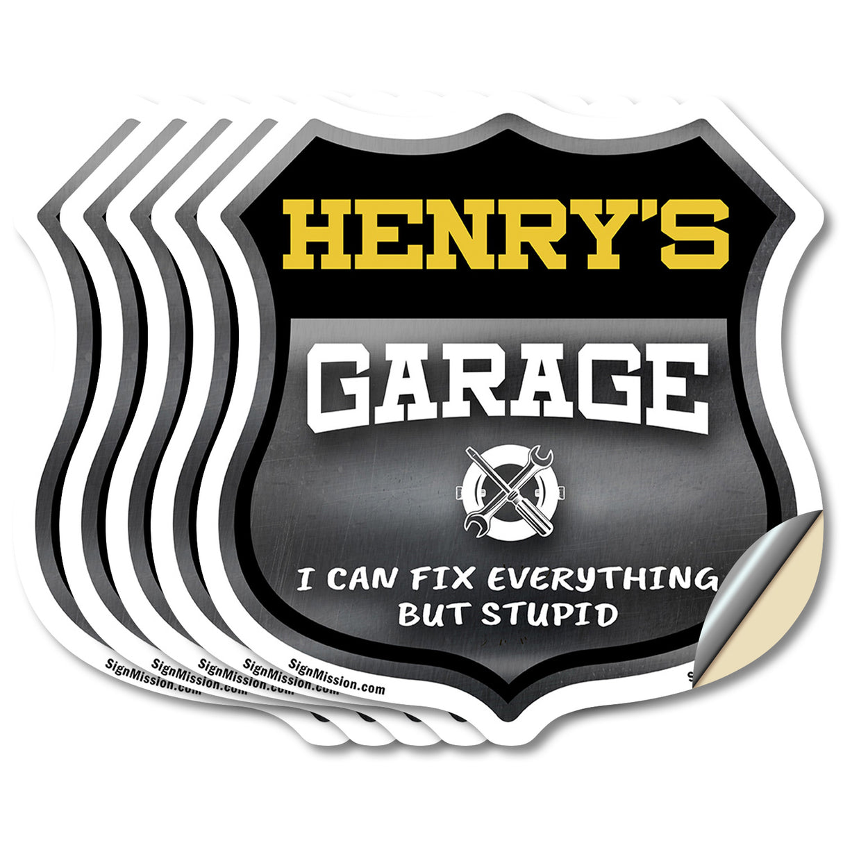 Henry's Garage I Can Fix Everything But Stupid