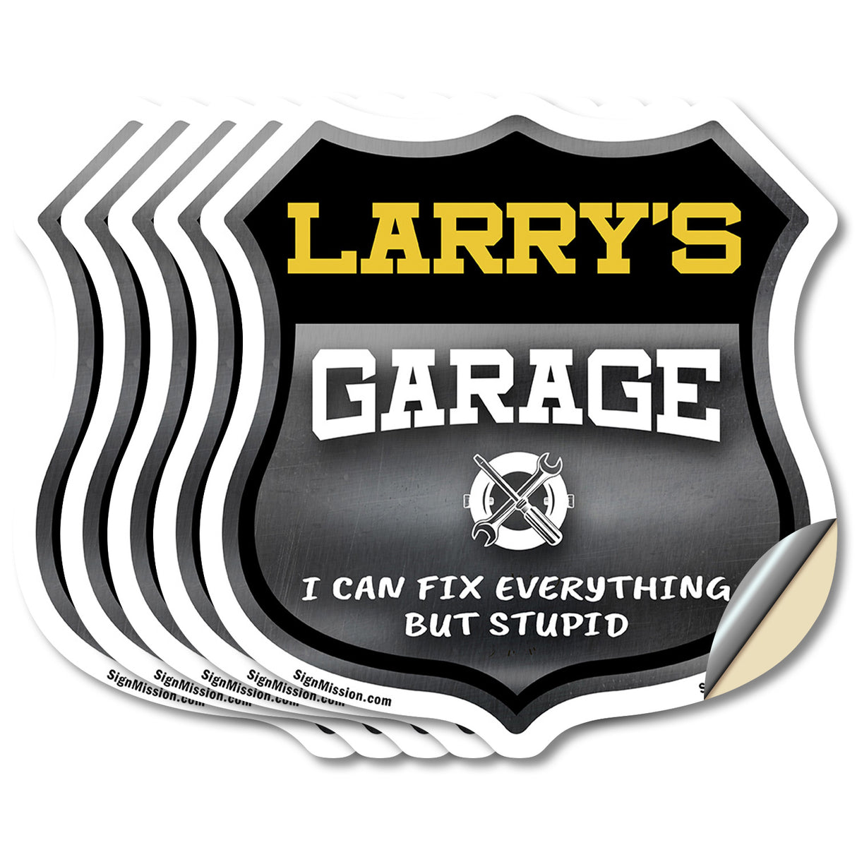 Larry's Garage I Can Fix Everything But Stupid