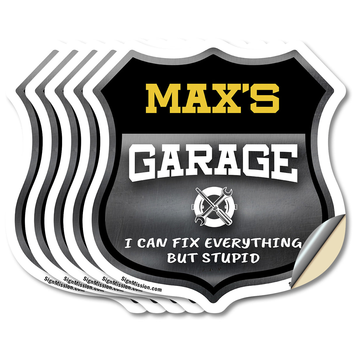 Max's Garage I Can Fix Everything But Stupid