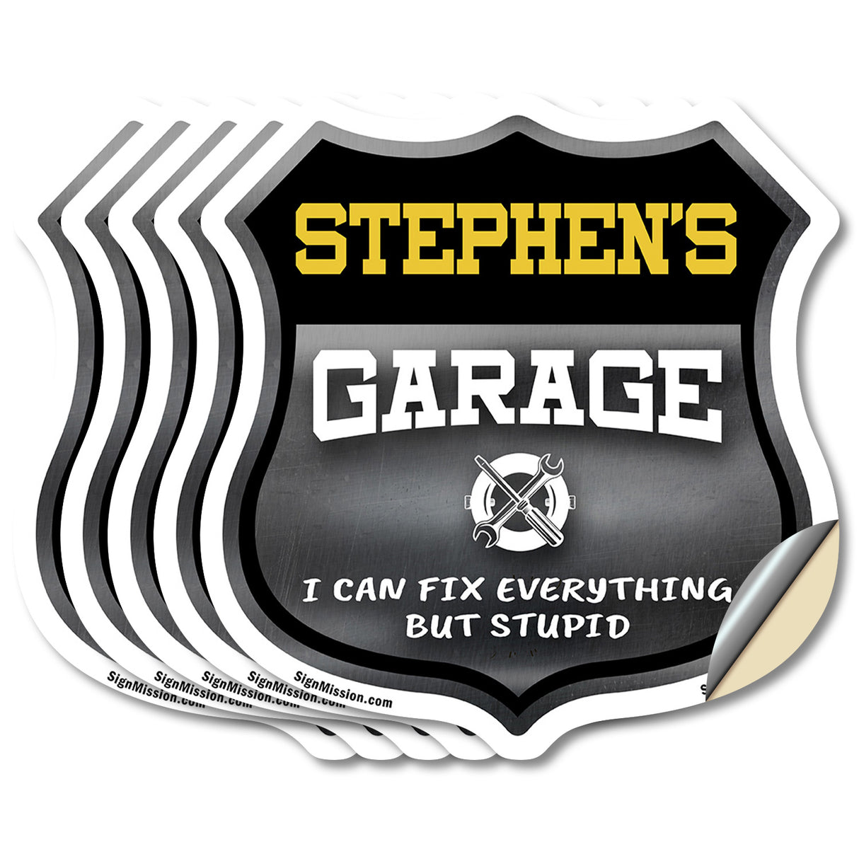 Stephen's Garage I Can Fix Everything But Stupid