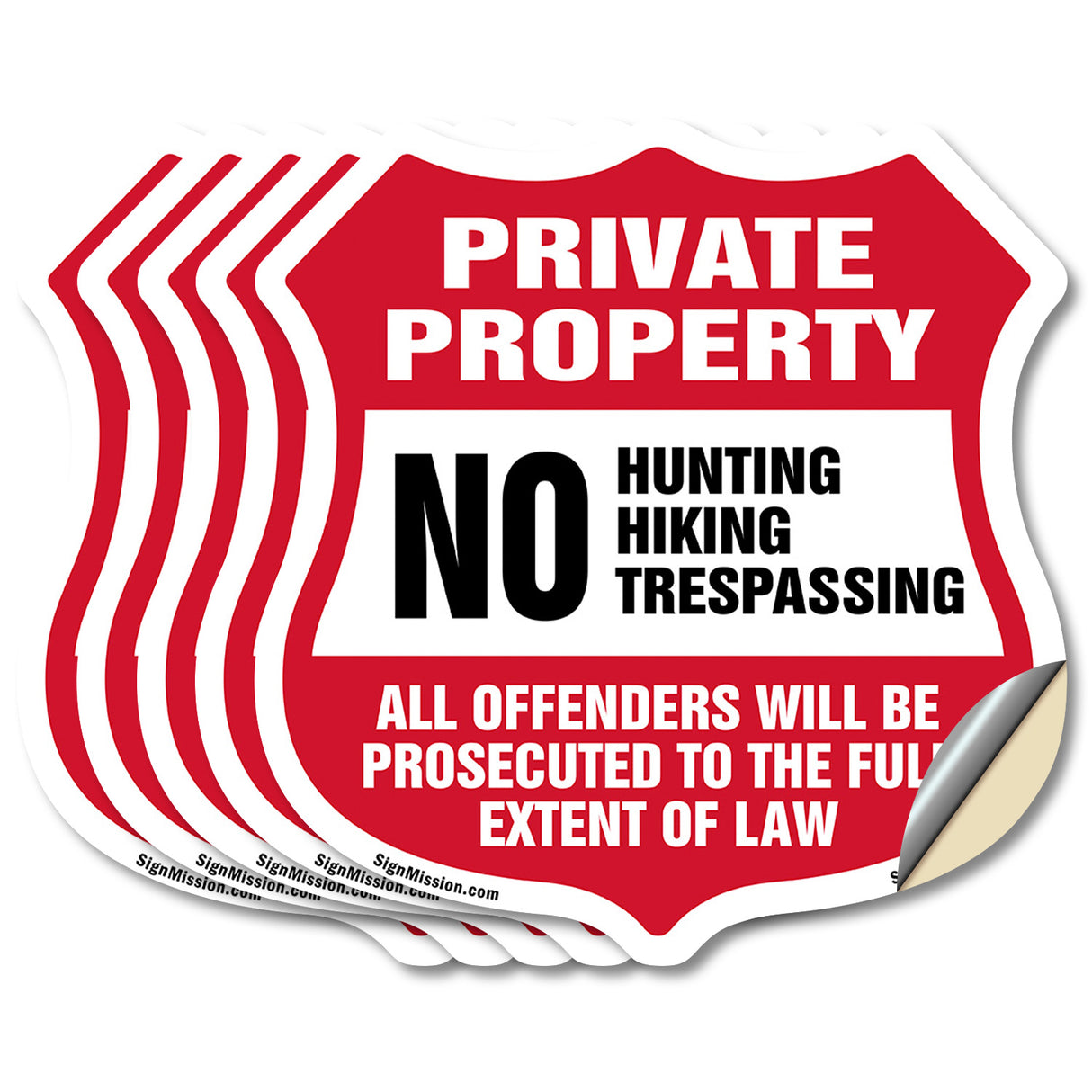 Private Property No Hunting Hiking Trespassing. Violators Will Be Prosecuted To The Full Extent Of Law