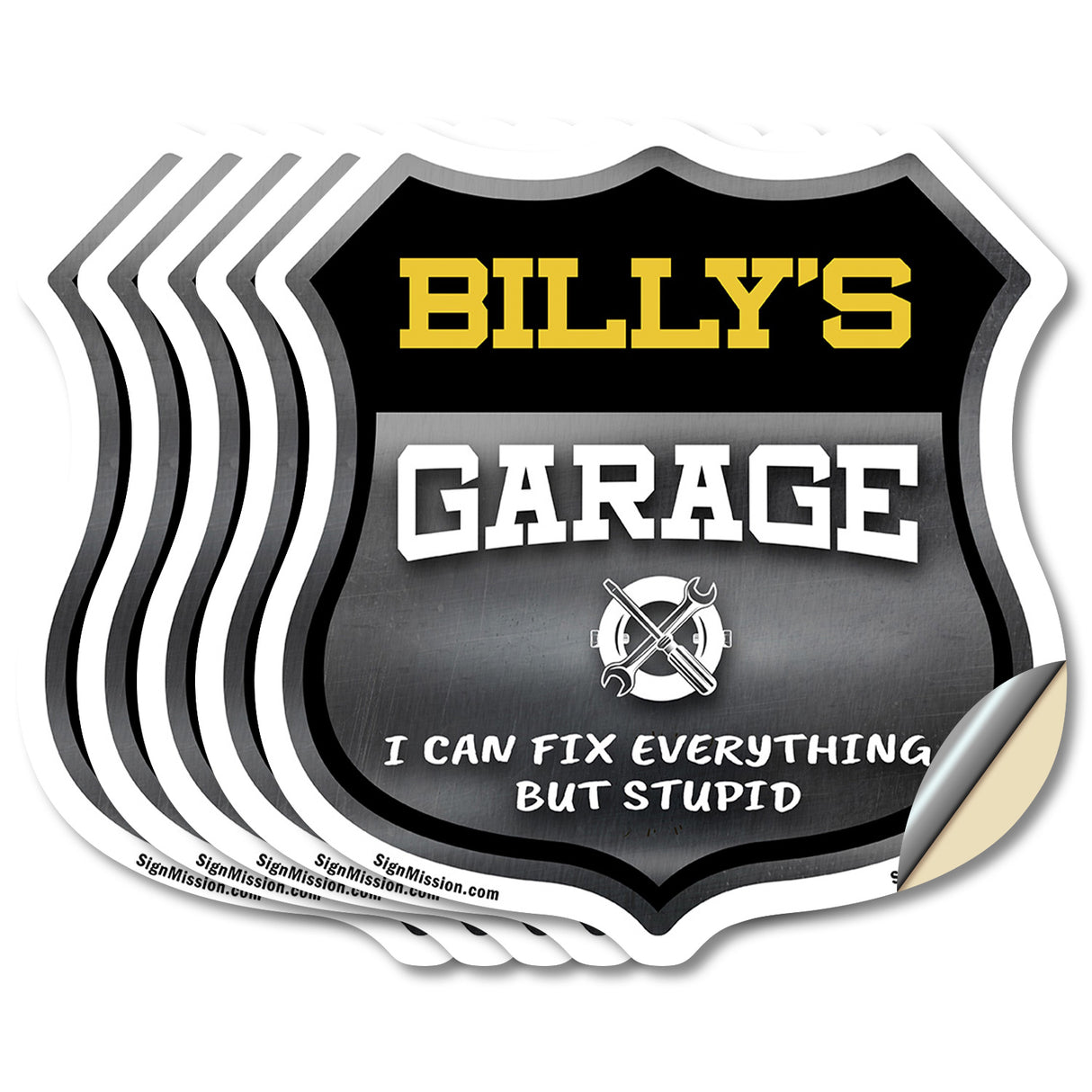 Billy's Garage I Can Fix Everything But Stupid