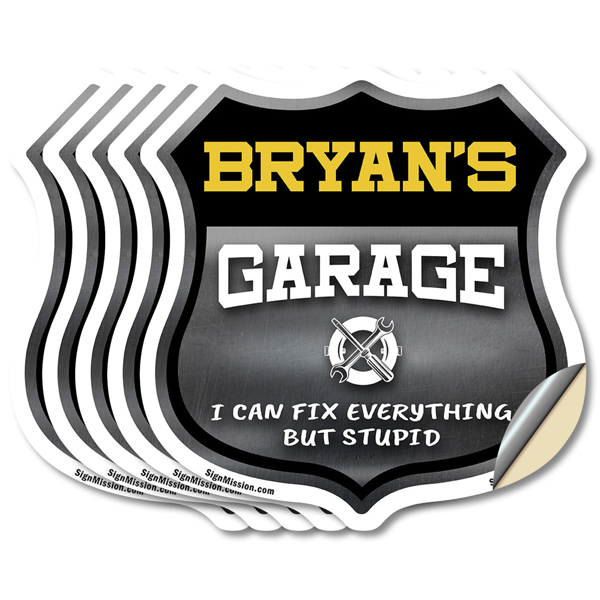 Bryan's Garage I Can Fix Everything But Stupid