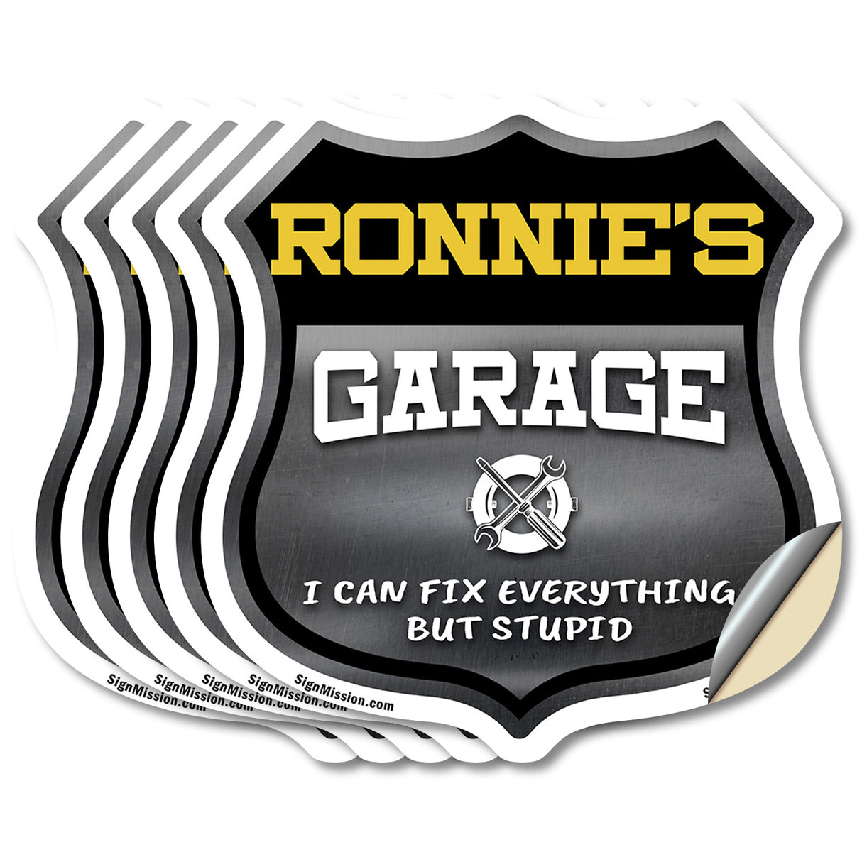 Ronnie's Garage I Can Fix Everything But Stupid
