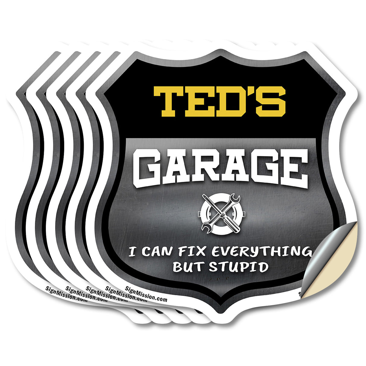 Ted's Garage I Can Fix Everything But Stupid