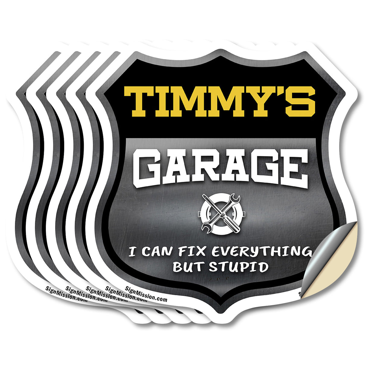 Timmy's Garage I Can Fix Everything But Stupid