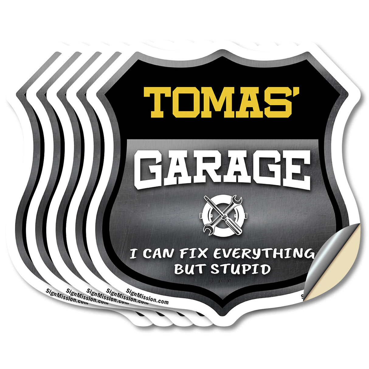 Tomas's Garage I Can Fix Everything But Stupid