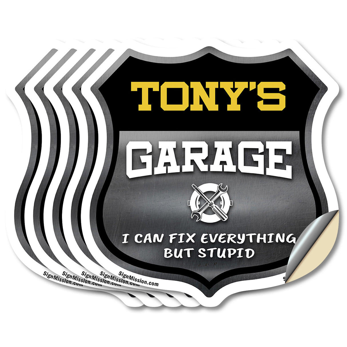 Tony's Garage I Can Fix Everything But Stupid