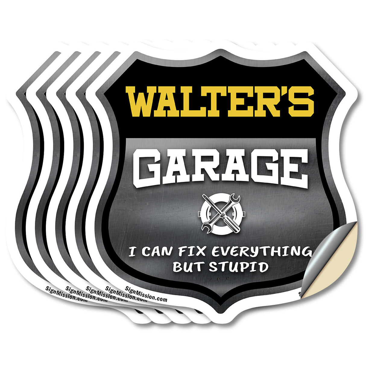 Walter's Garage I Can Fix Everything But Stupid