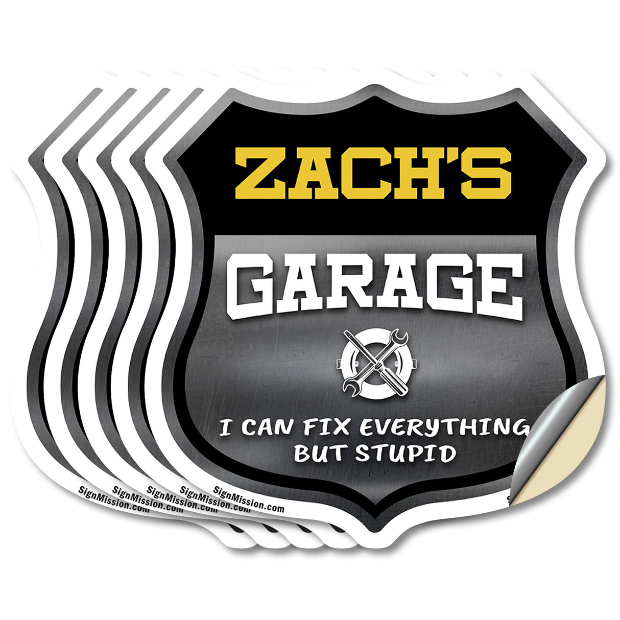 Zach's Garage I Can Fix Everything But Stupid