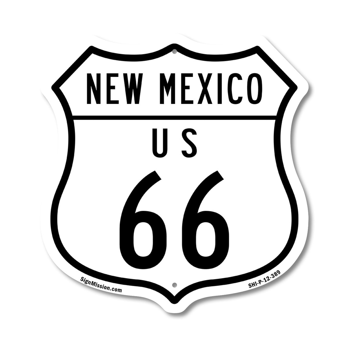 New Mexico Route Marker Shield Sign Us 66