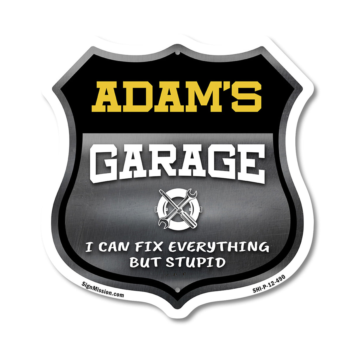 Adam's Garage I Can Fix Everything But Stupid