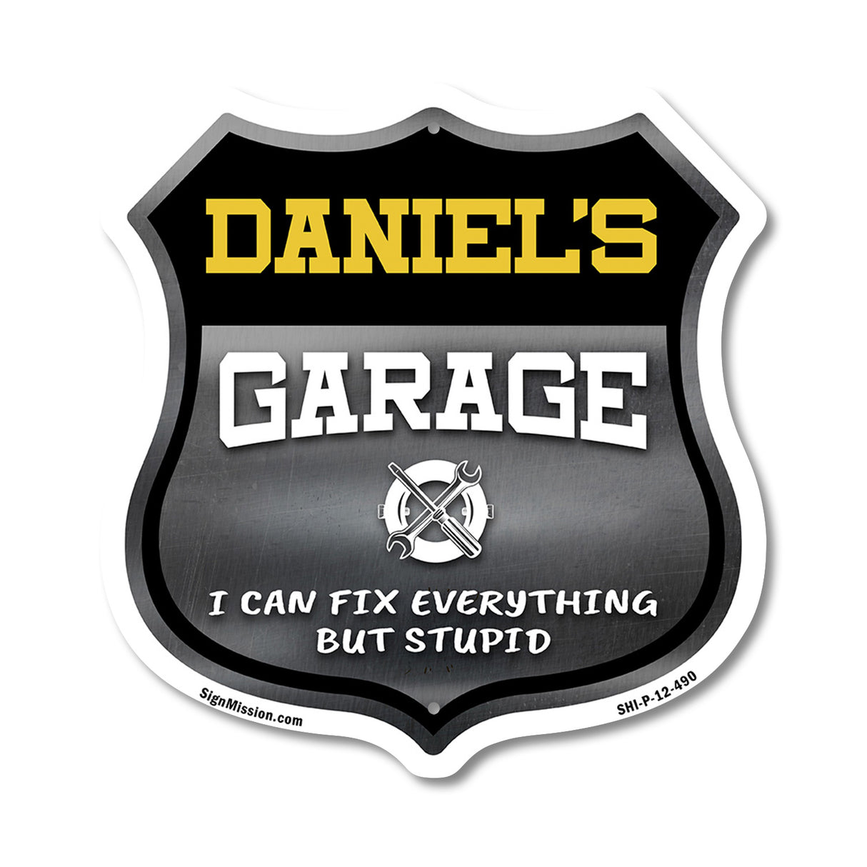 Daniel's Garage I Can Fix Everything But Stupid