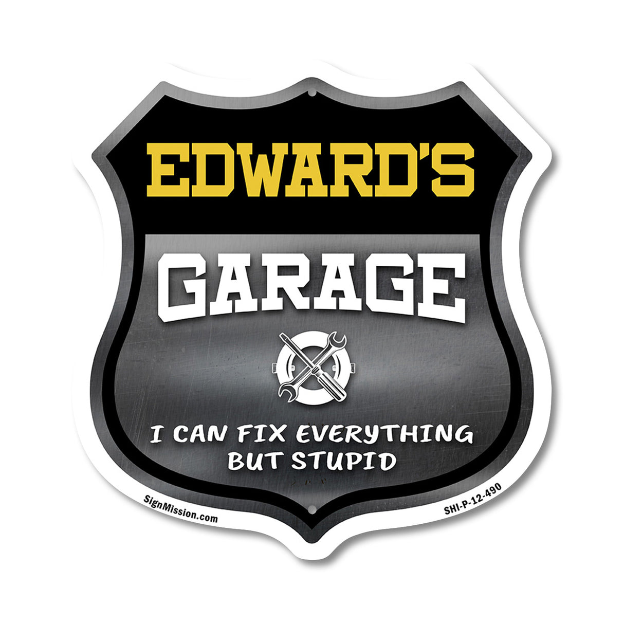 Edward's Garage I Can Fix Everything But Stupid