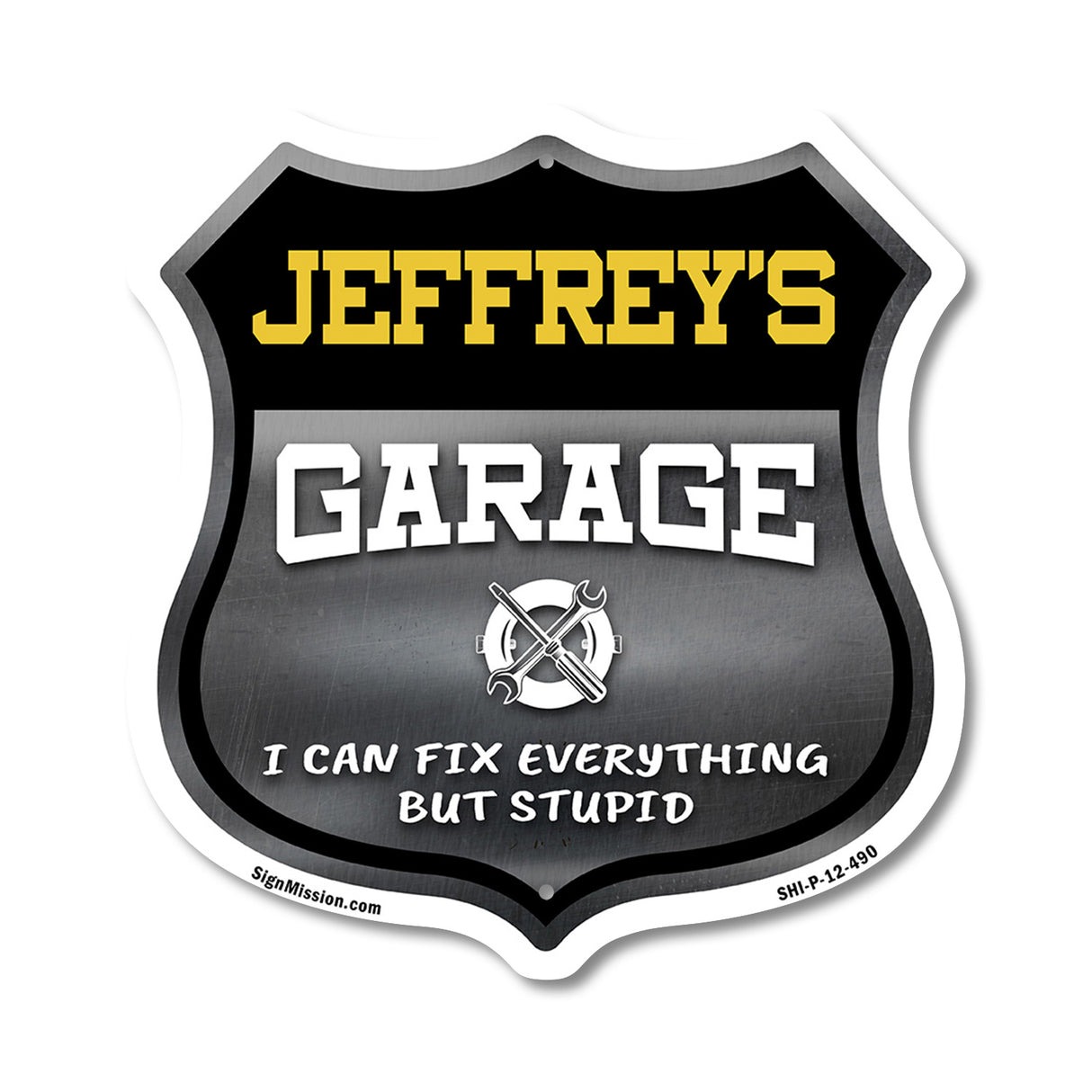 Jeffrey's Garage I Can Fix Everything But Stupid