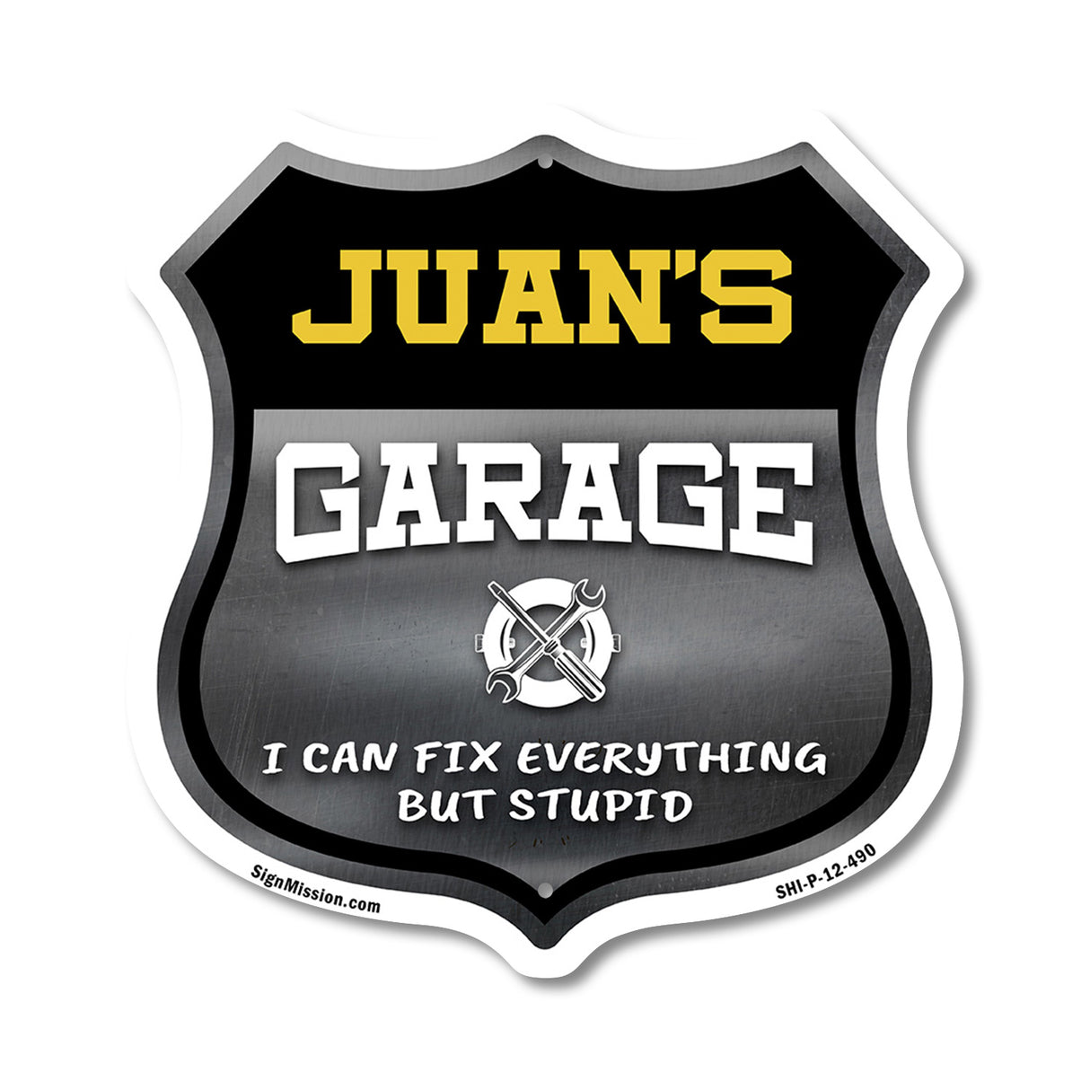 Juan's Garage I Can Fix Everything But Stupid