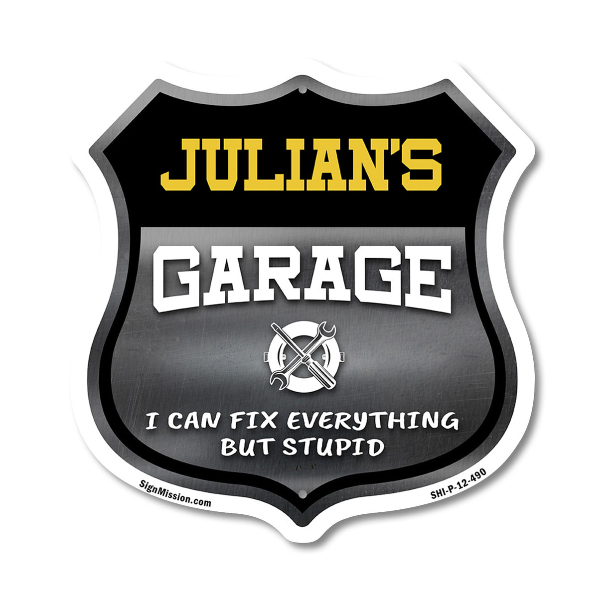 Julian's Garage I Can Fix Everything But Stupid