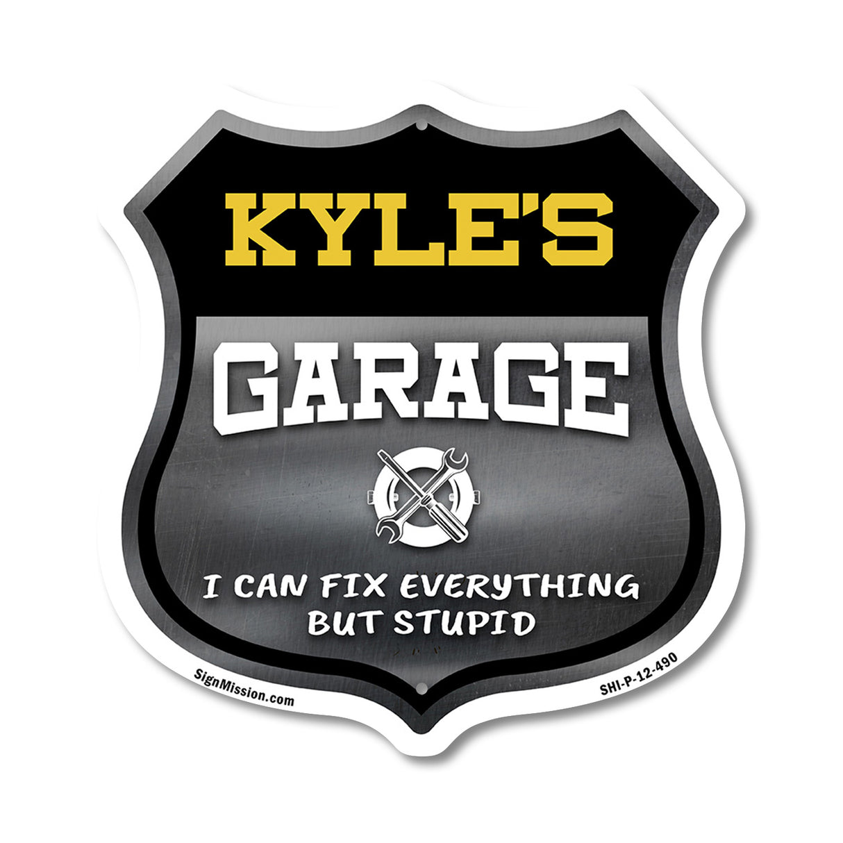 Kyle's Garage I Can Fix Everything But Stupid