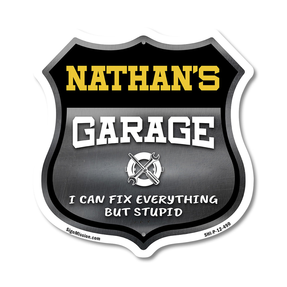 Nathan's Garage I Can Fix Everything But Stupid