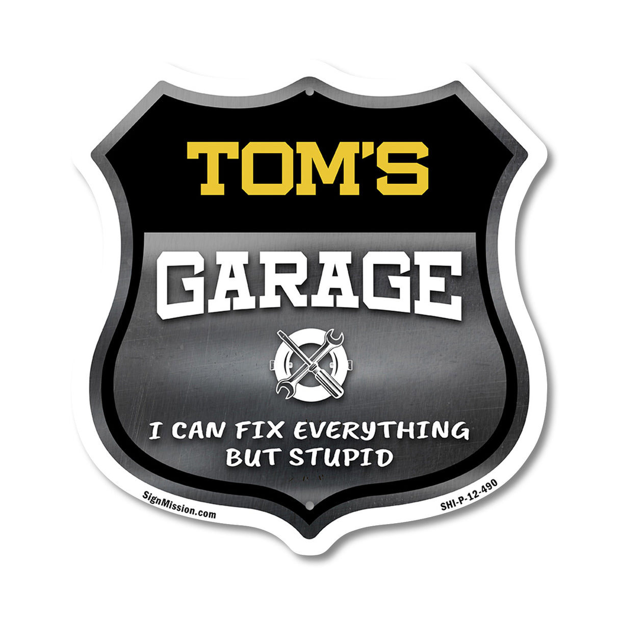 Tom's Garage I Can Fix Everything But Stupid