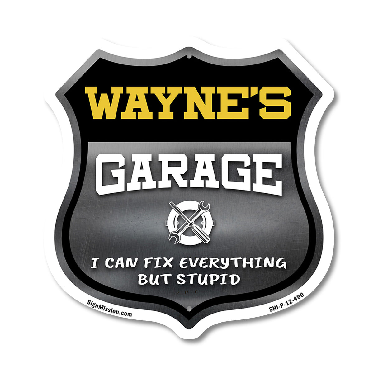 Wayne's Garage I Can Fix Everything But Stupid