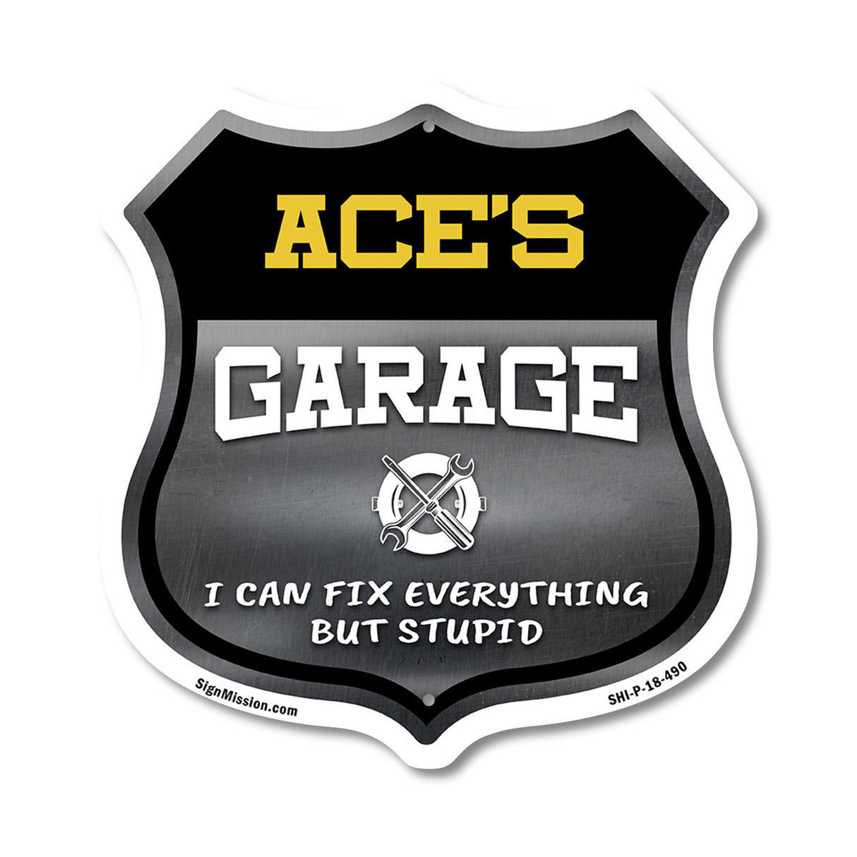 Ace's Garage I Can Fix Everything But Stupid