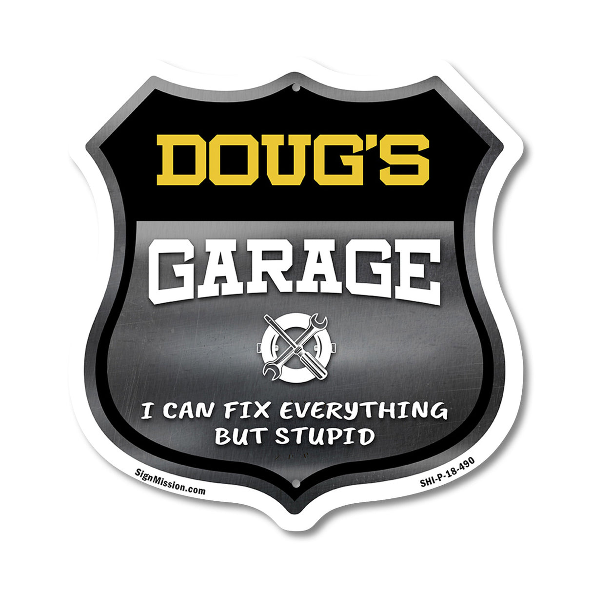 Doug's Garage I Can Fix Everything But Stupid
