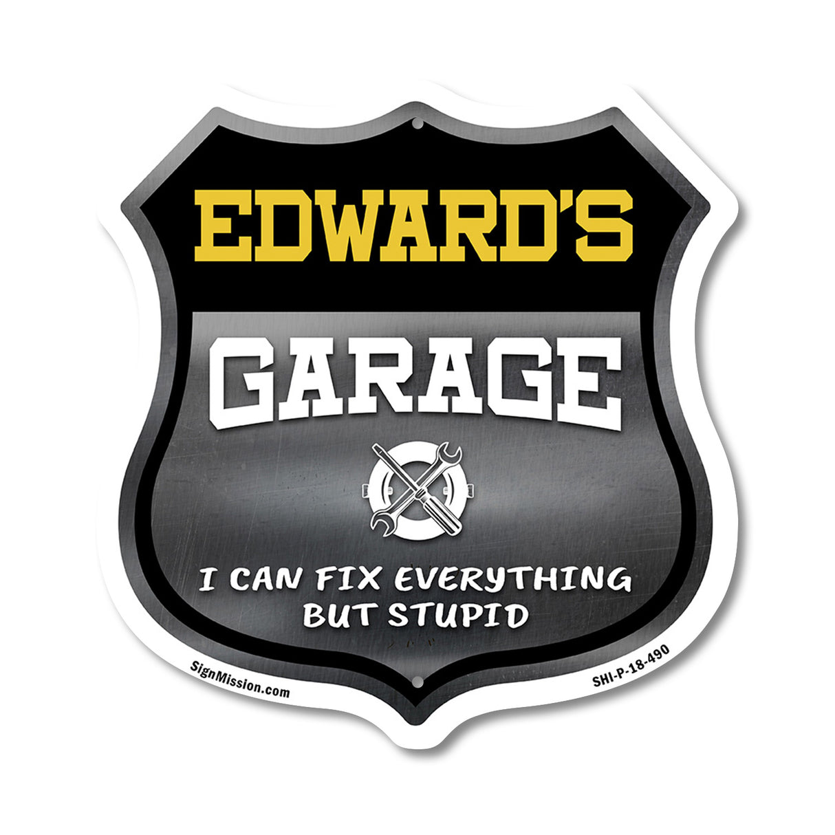 Edward's Garage I Can Fix Everything But Stupid