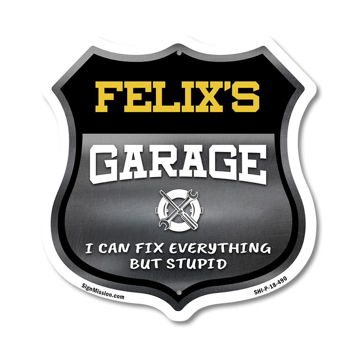 Felix's Garage I Can Fix Everything But Stupid