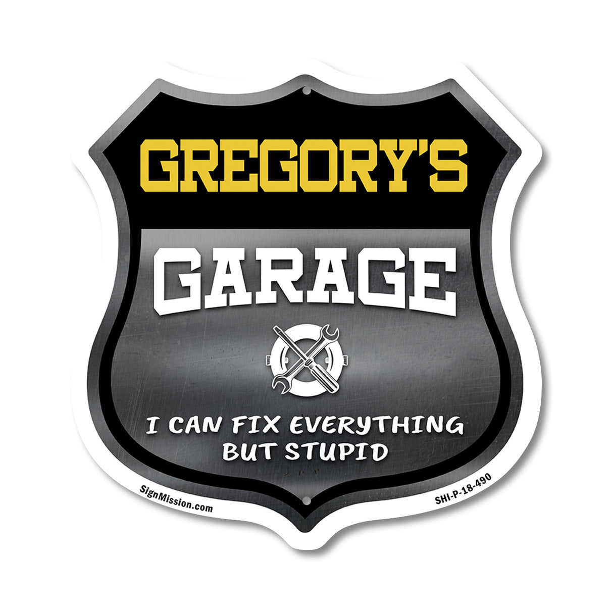 Gregory's Garage I Can Fix Everything But Stupid