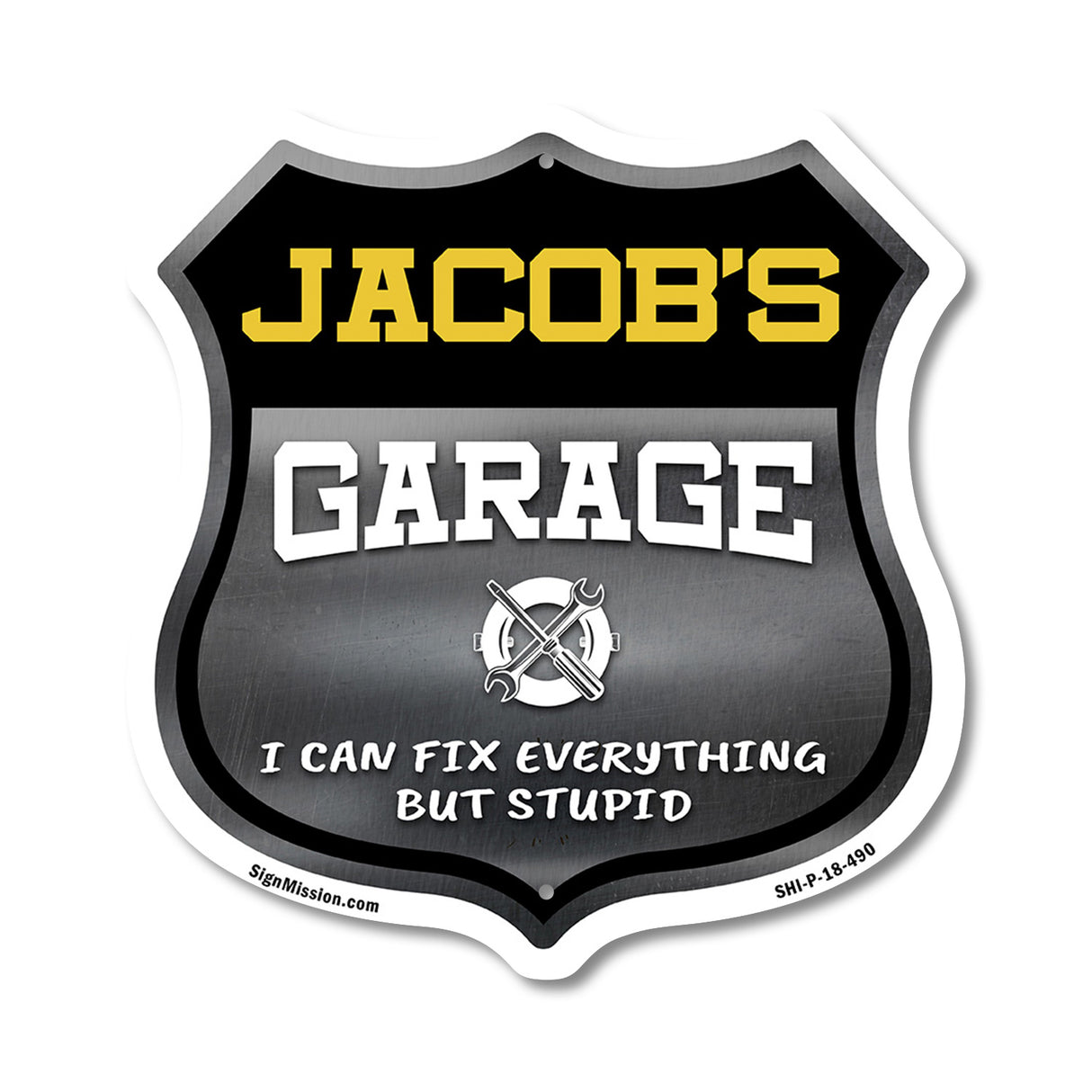 Jacob's Garage I Can Fix Everything But Stupid