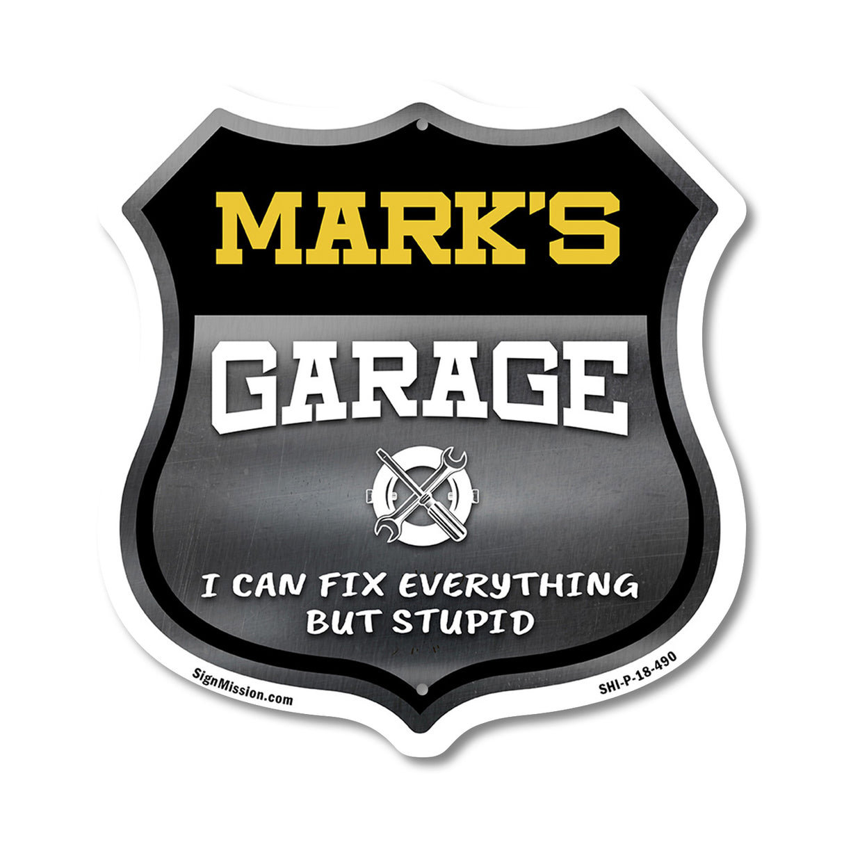 Mark's Garage I Can Fix Everything But Stupid