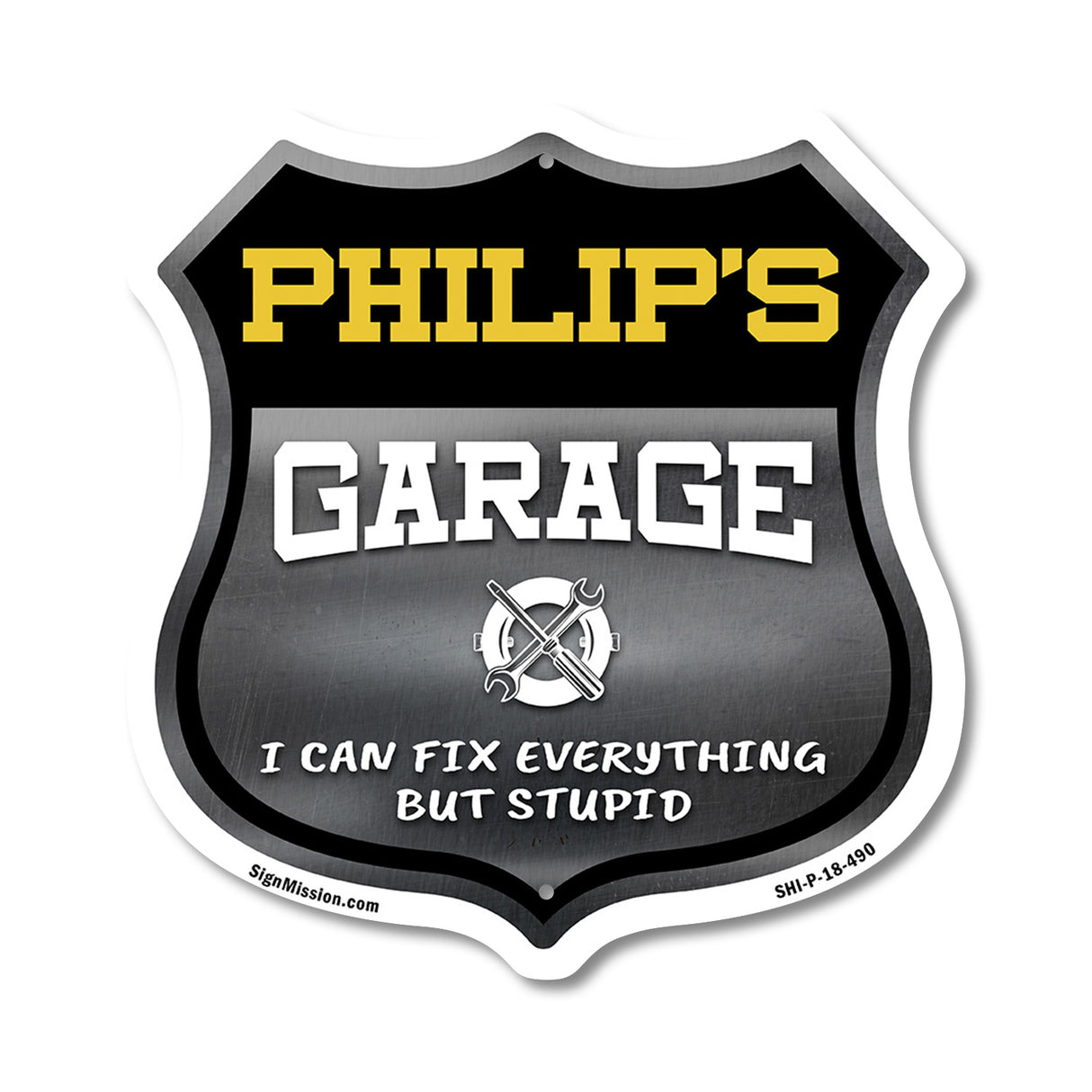 Philip's Garage I Can Fix Everything But Stupid