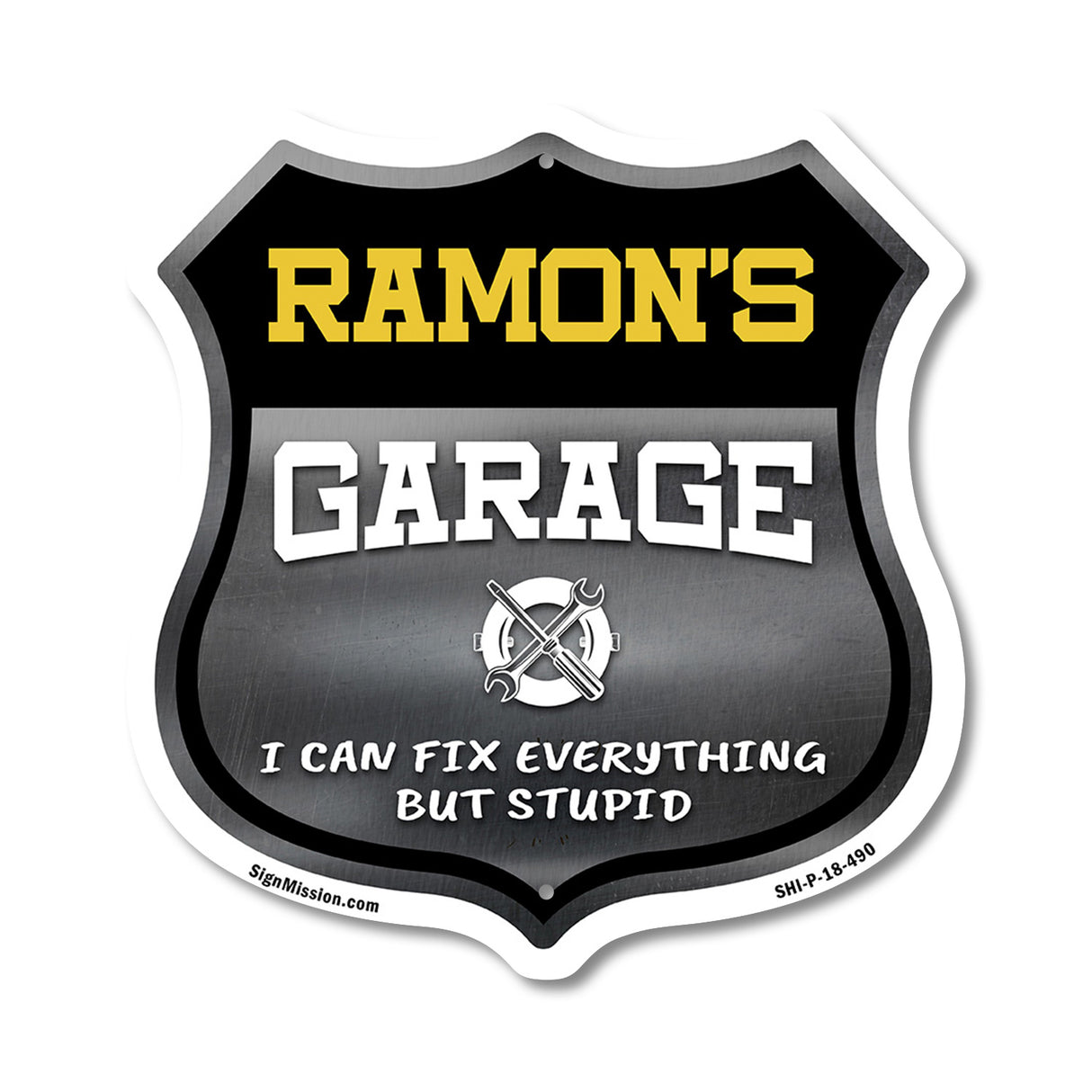 Ramon's Garage I Can Fix Everything But Stupid