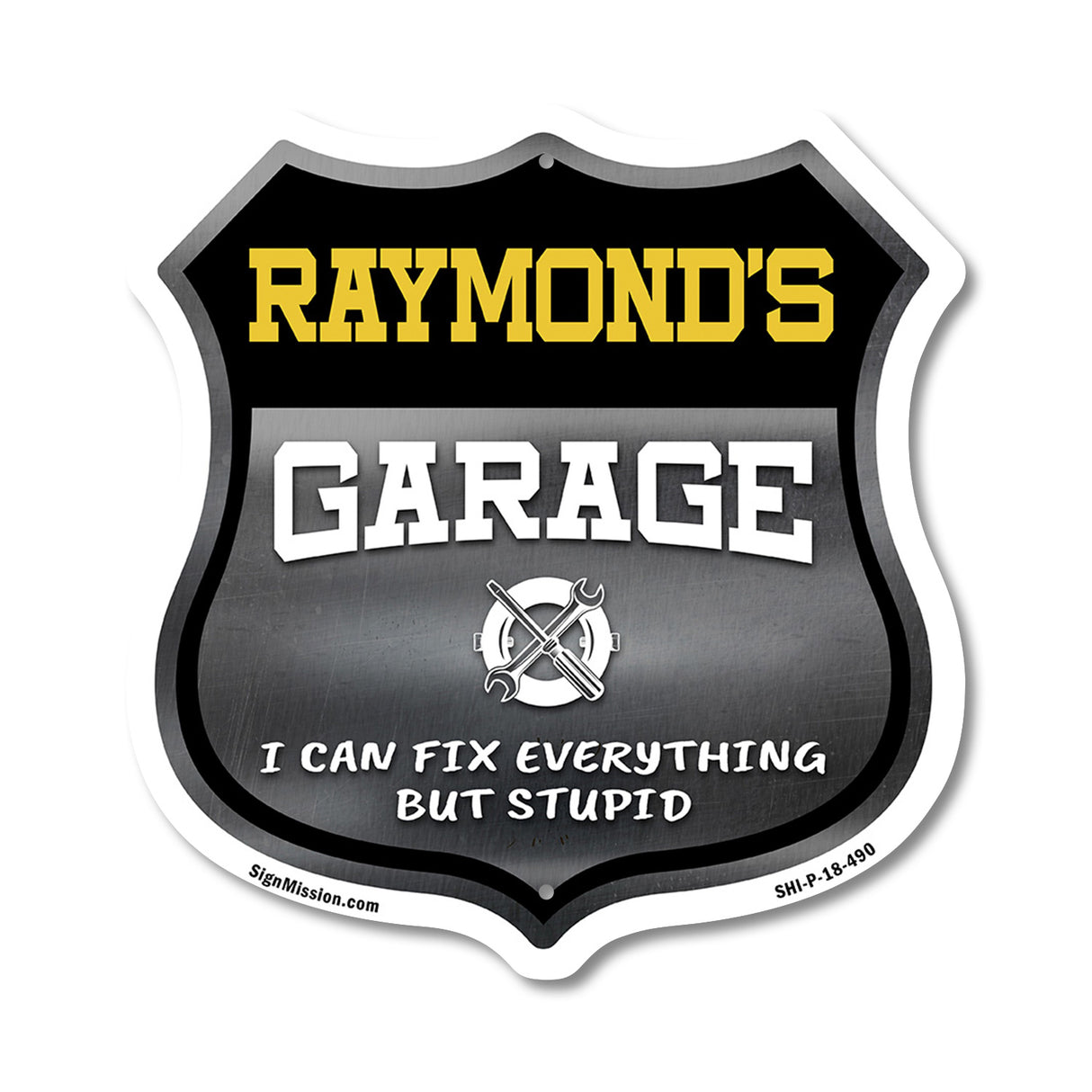 Raymond's Garage I Can Fix Everything But Stupid