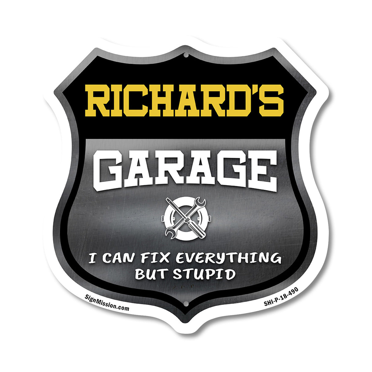 Richard's Garage I Can Fix Everything But Stupid