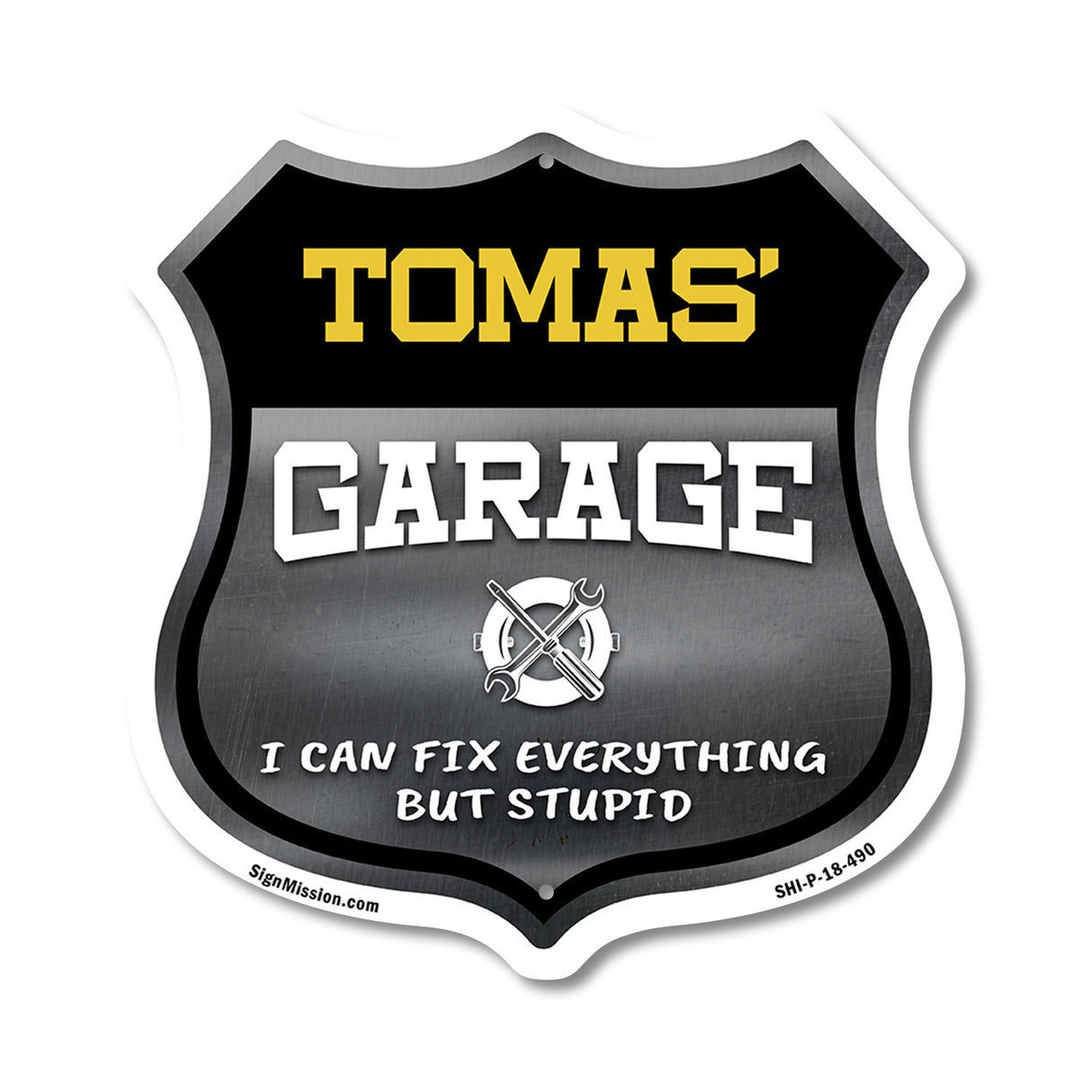 Tomas's Garage I Can Fix Everything But Stupid