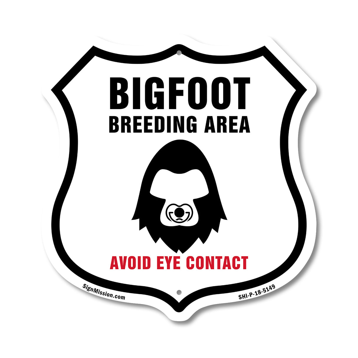 Bigfoot Breeding Area Avoid Eye Contact