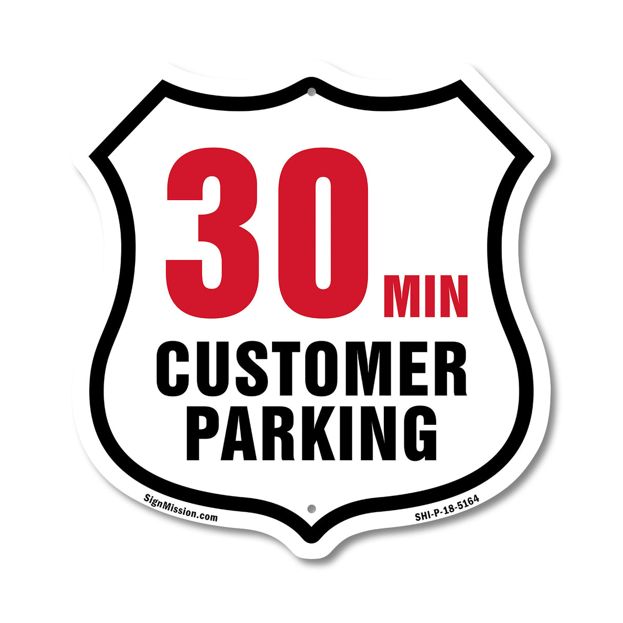 30 Minute Customer Parking