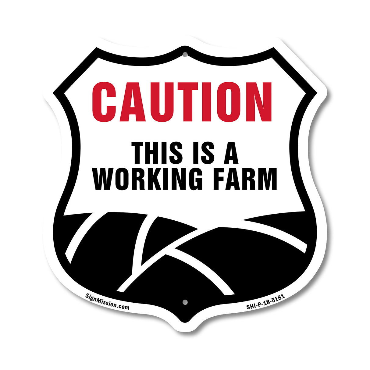 Caution This Is A Working Farm