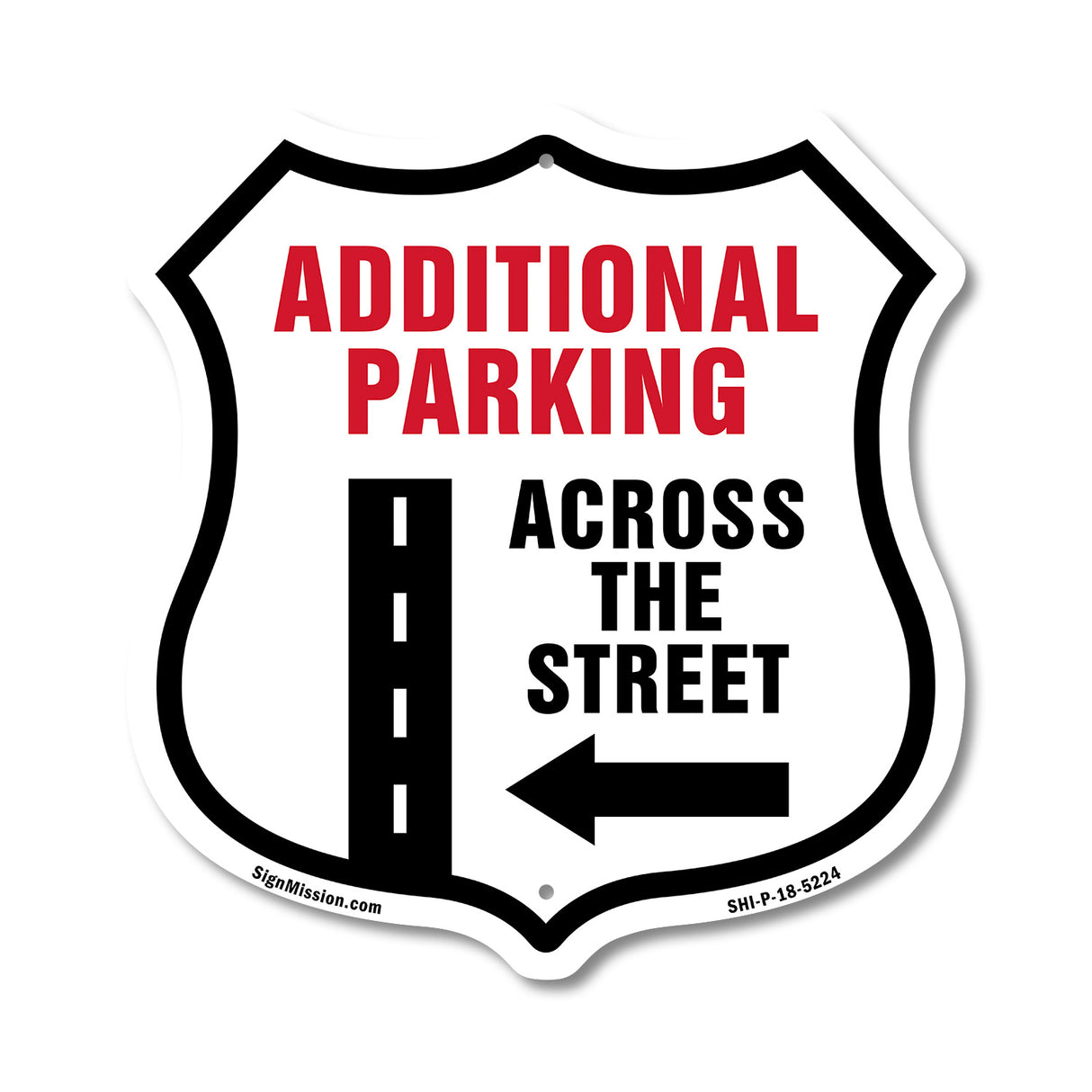 Additional Parking Across Street Left