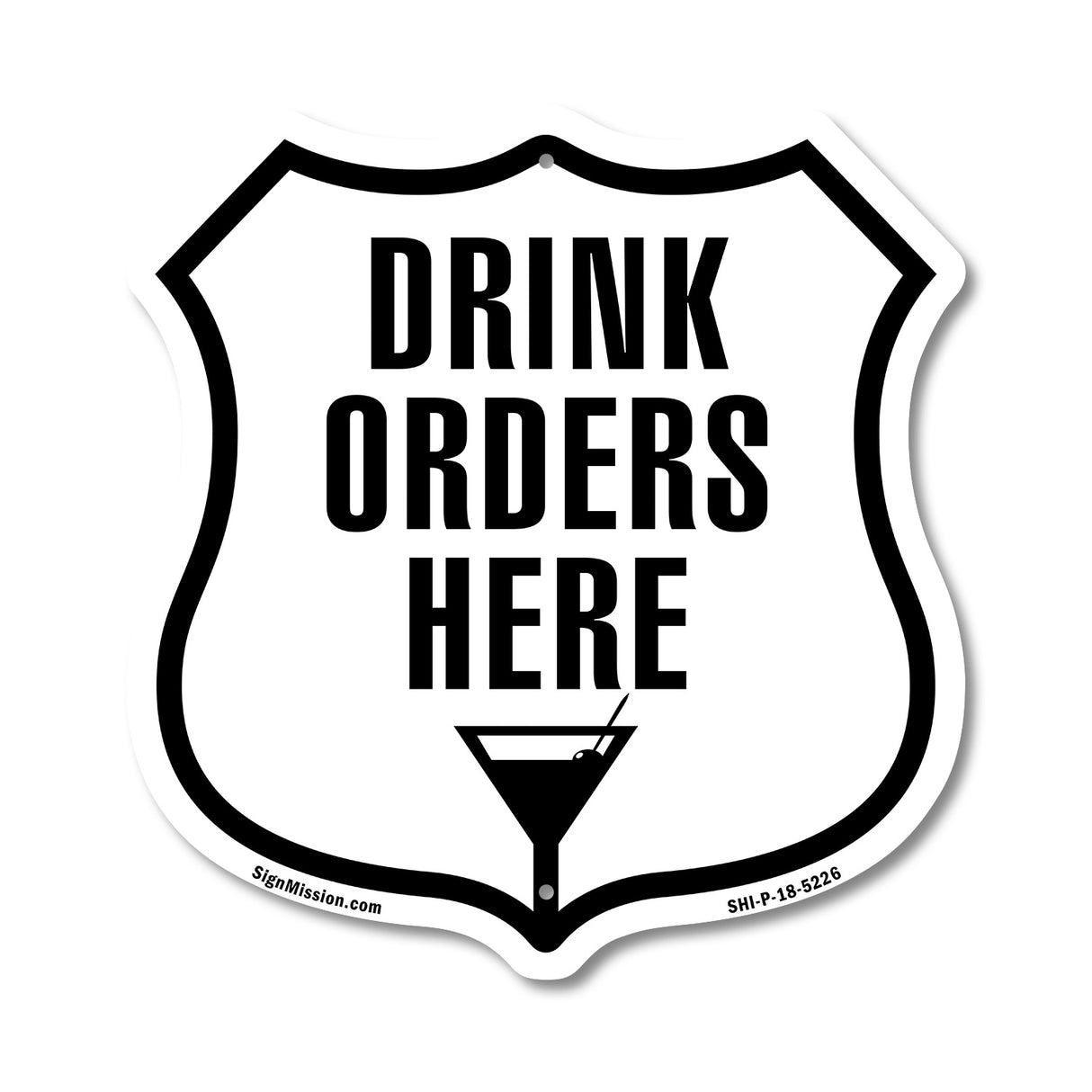 Drink Orders Here