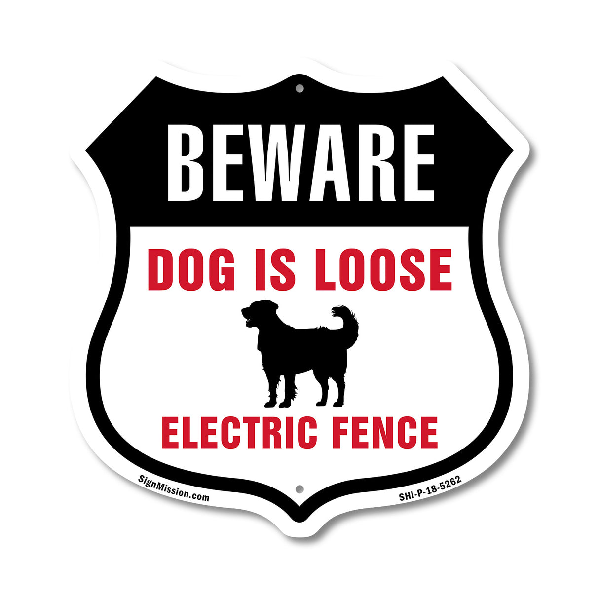 Beware Dogs Are Loose Invisible Fence