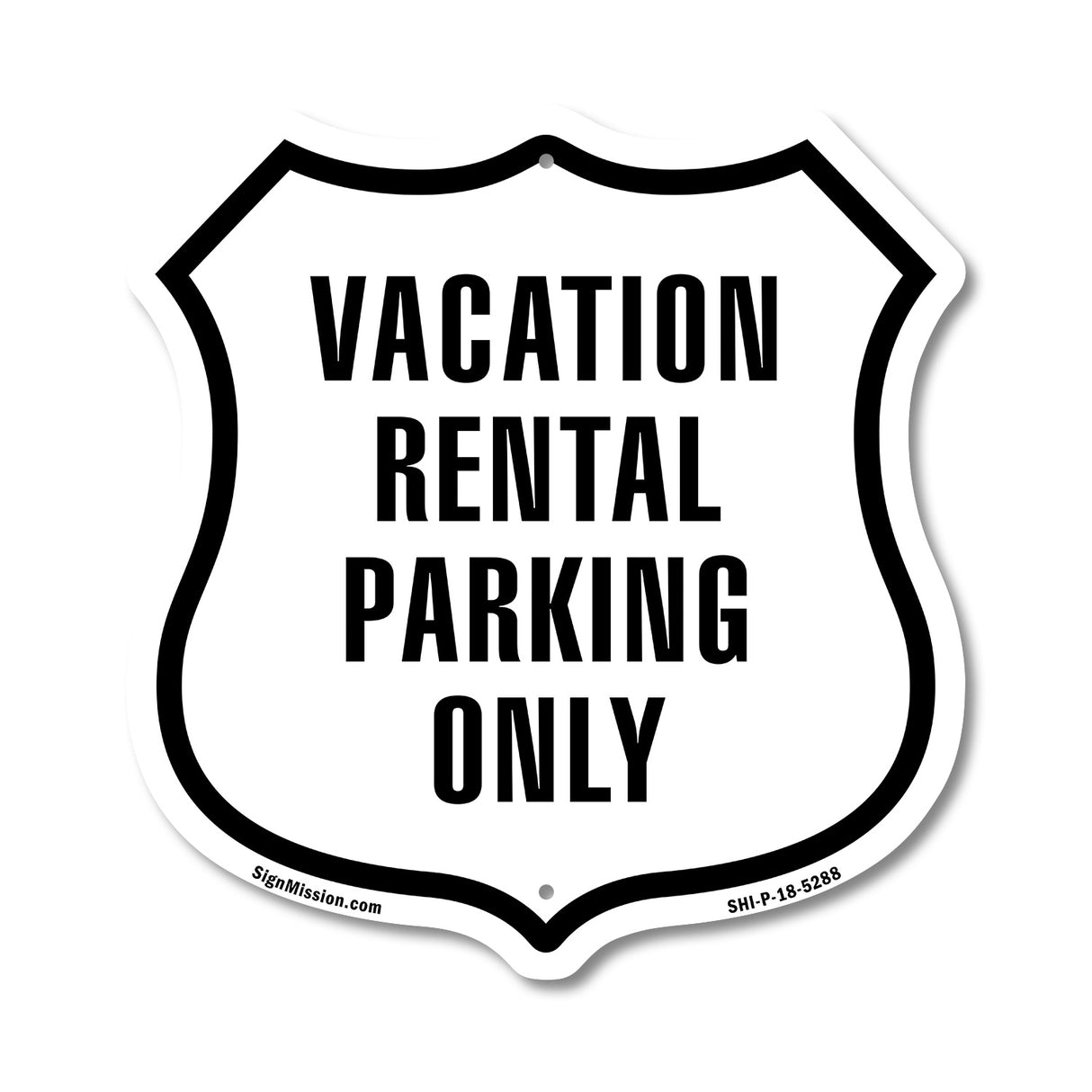 Vacation Rental Parking Only