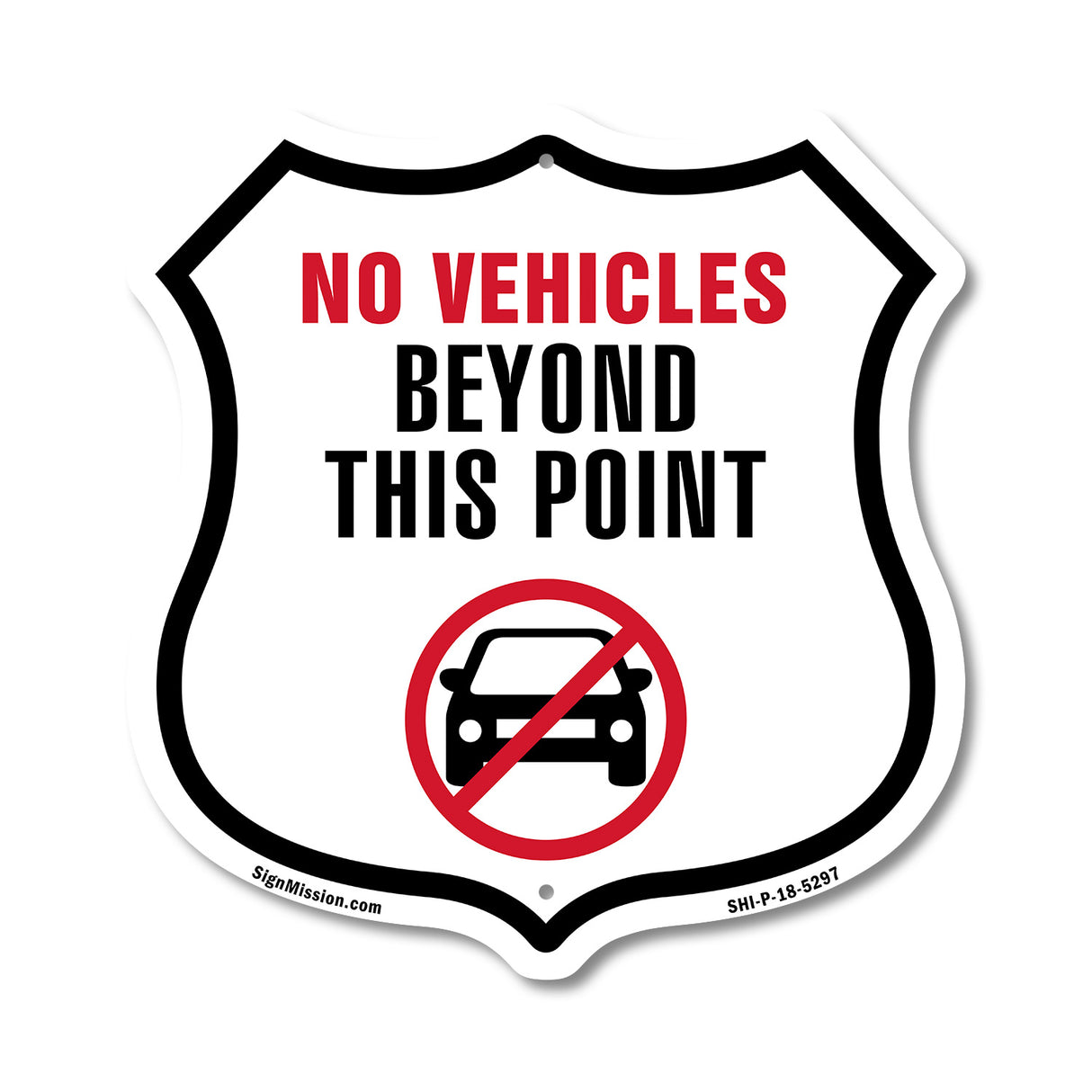 No Vehicles Beyond This Point