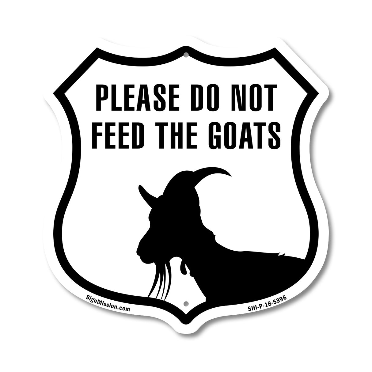 Please Do Not Feed The Goats
