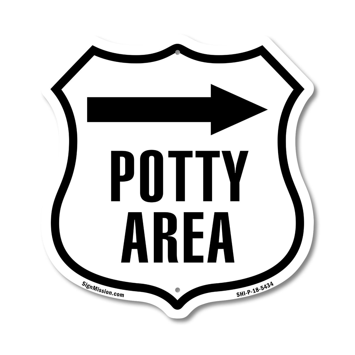 Potty Area Right